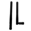 3dBi 2.4GHz Wireless Rubber Aerial Omni-Directional WiFi Antenna SMA Male Connector for Wireless Network Router Pack of 2 view 1