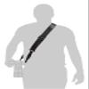 RucPac Slide Camera Strap (Black/Black) view 4