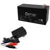 Mighty Max Battery 12V 1.3Ah Battery Replaces Linear Security DVS-1200 + 12V Charger view 1