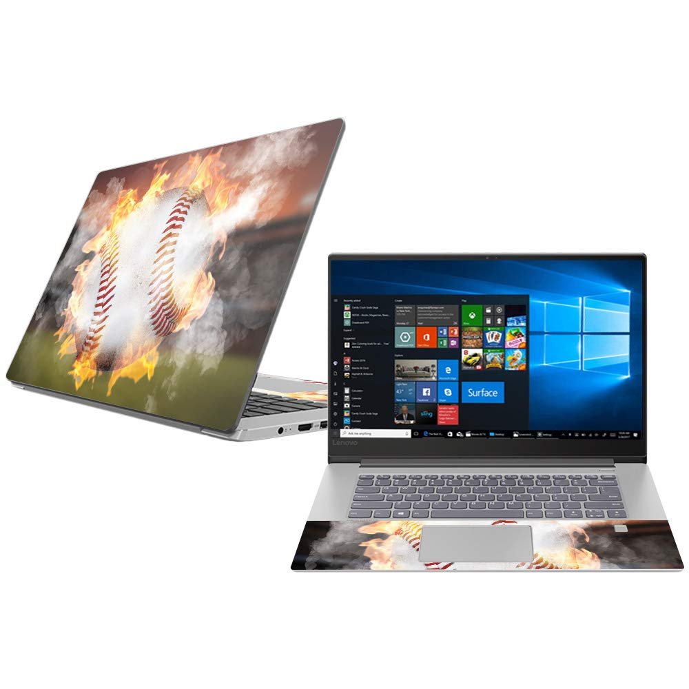 MightySkins Skin Compatible with Lenovo Ideapad 530S 15" (2018) - Fastball | Protective, Durable, and Unique Vinyl Decal wrap Cover | Easy to Apply, Remove, and Change Styles | Made in The USA