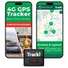 Tracki GPS Tracker for Vehicles  Real-Time 4G LTE Assets & Car Tracking Device with App, Magnetic Mount, Compact Design, Worldwide Coverage  iOS & Android (Subscription Required) view 1