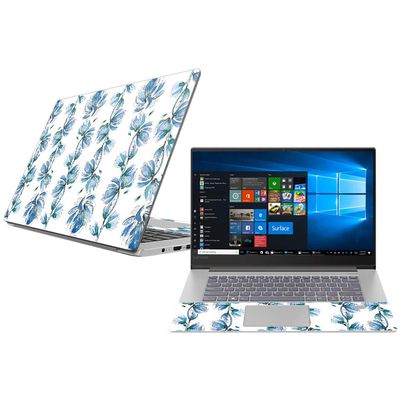 MightySkins Skin Compatible with Lenovo Ideapad 530S 15" (2018) - Blue Vines | Protective, Durable, and Unique Vinyl Decal wrap Cover | Easy to Apply, Remove, and Change Styles | Made in The USA