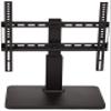 Amazon Basics Swivel Pedestal Table Top TV Mount, Height Adjustable 14-19 Inches, for 32" to 65" TVs up to 55 lbs, Universal TV Stand, VESA 400x400, Black view 2
