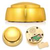 Cover Easy Button Recordable Sound Talking Button Custom Dog Speech Training Buttons Talking Sound Buttons 30 Seconds Record Button - Gold view 2