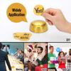 Cover Easy Button Recordable Sound Talking Button Custom Dog Speech Training Buttons Talking Sound Buttons 30 Seconds Record Button - Gold view 4