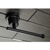 Kingston Brass BAH8213478MB Concord 5-Piece 24-Inch Dual Towel Bar Bathroom Accessory Set in Matte Black view 4
