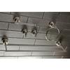 Kingston Brass BAH8213478C Concord 5-Piece 24-Inch Dual Towel Bar Bathroom Accessory Set in Polished Chrome view 2