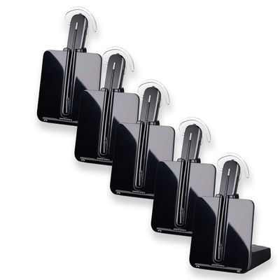 Plantronics CS540 Wireless Headset System Bundle - 5 Pack