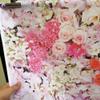 3x5ft Pink Rose Flower Background for Pictures Baby Shower Birthday Party Decoration Backdrop D-9192 view 2