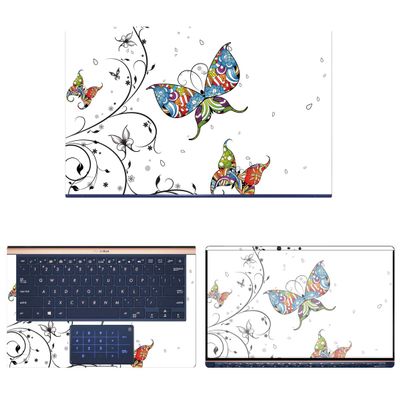 Decalrus - Protective Decal Butterfly Skin Sticker for Asus ZenBook 13 UX333FA (13.3" Screen) case Cover wrap ASzenbk13_ux333-12