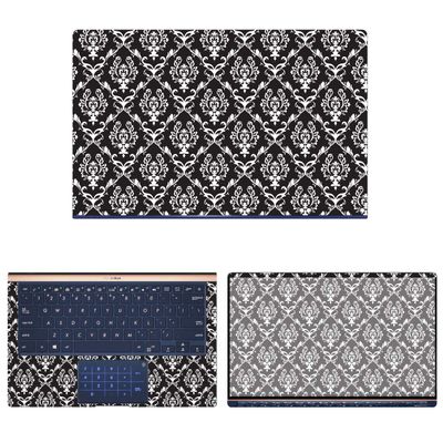 Decalrus - Protective Decal Damask Skin Sticker for Asus ZenBook 13 UX333FA (13.3" Screen) case Cover wrap ASzenbk13_ux333-80