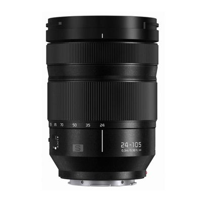 Panasonic LUMIX S 24-105mm F4 Lens, Full-Frame L Mount, Optical Image Stabilizer and Rugged Dust/Splash/Freeze-Resistant S-R24105 (USA), Black