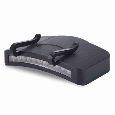 LED Hat Clip Light, 11 Bright LED Clip-On Hat Lamp, Perfect for Camping, Fishing, and Riding