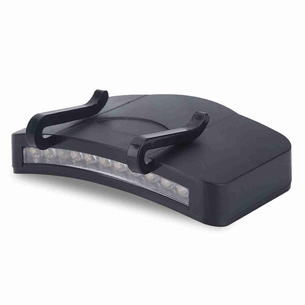 LED Hat Clip Light, 11 Bright LED Clip-On Hat Lamp, Perfect for Camping, Fishing, and Riding