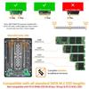 ICY Dock M.2 SATA SSD (NGFF) to 2.5 Inch SATA III 6Gbps SSD Adapter Hot Swap Enabled (Not NVMe Compatible) - EZConvert MB703M2P-B view 2