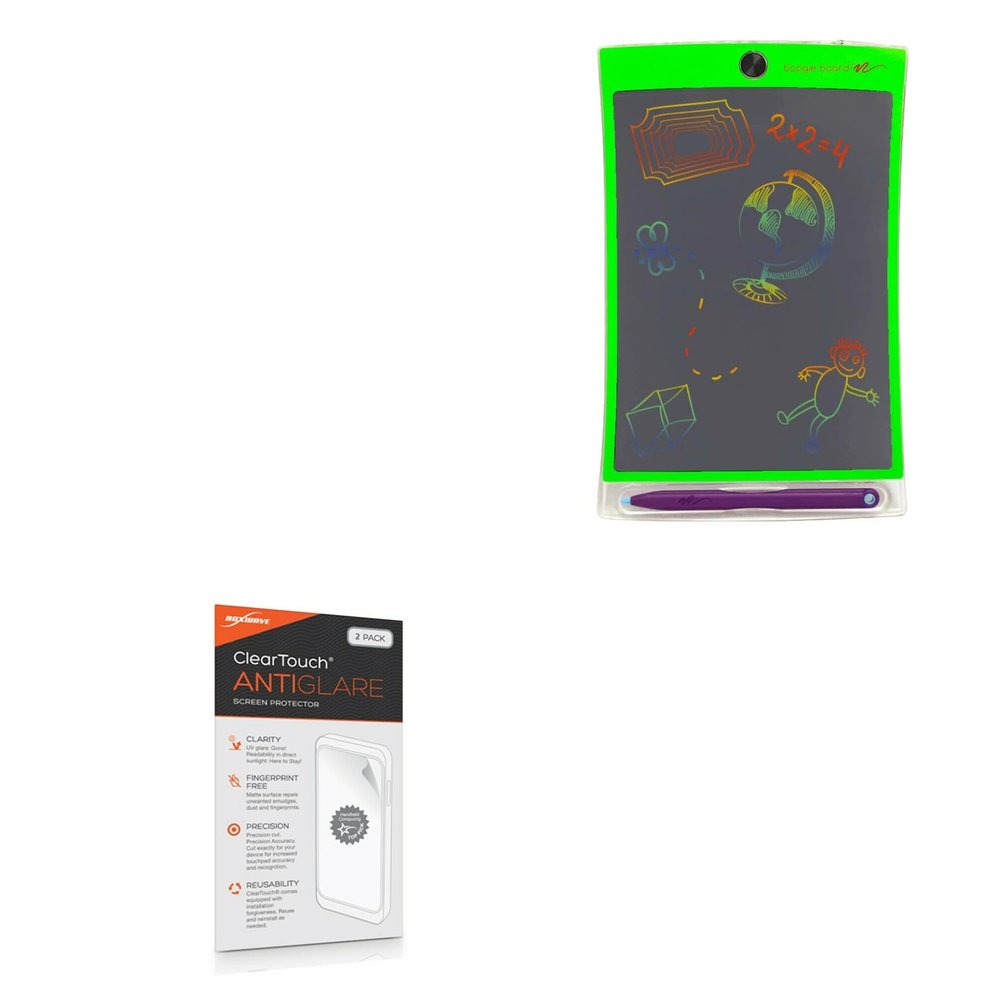 BoxWave Screen Protector Compatible with Boogie Board Magic Sketch - ClearTouch Anti-Glare (2-Pack), Anti-Fingerprint Matte Film Skin