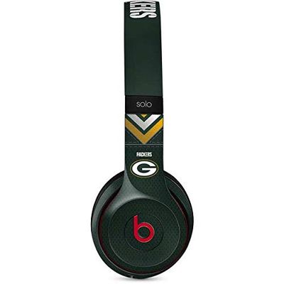Skinit Decal Audio Skin Compatible with Beats Solo 3 Wireless - Officially Licensed NFL Green Bay Packers Team Jersey Design