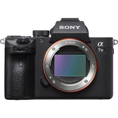 SONY a7 III Full-Frame Mirrorless Interchangeable-Lens Camera Optical with 3-Inch LCD, Black (ILCE7M3/B) (Renewed)