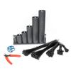 R-Z-G Ready-Zip-Go (tm) Magnetic Base Cable Tie Organizer with 250 Zip Ties and Cutter view 2