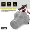 Koah Condenser Camera Microphone  Compact, Straight Facing Professional On Camera Cardioid Mic - for Sony, Panasonic, Canon, Nikon, Fuji, Olympus Cameras view 3