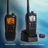 Uniden Atlantis 275 Handheld Two-Way VHF Marine Radio, Floating IPX8 Submersible Waterproof, Large Dual-Color Screen, 6-Watt, All USA/International/Canadian Marine Channels, NOAA Weather Alerts view 4