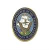 flag connections Navy Color Medallion view 1