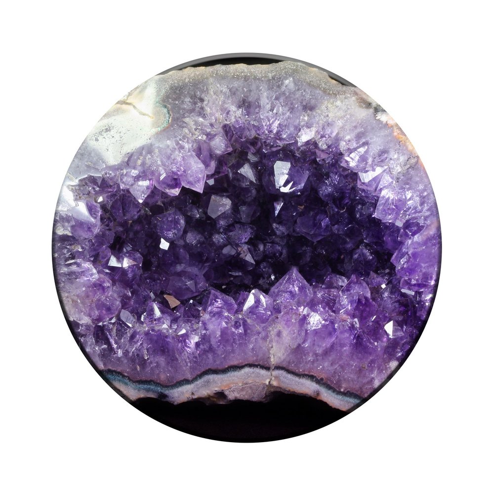 2X Sticker Set - Geode Rock Inside - for Phone Grip Stent Cell Phones Tablets (Stickers Only)