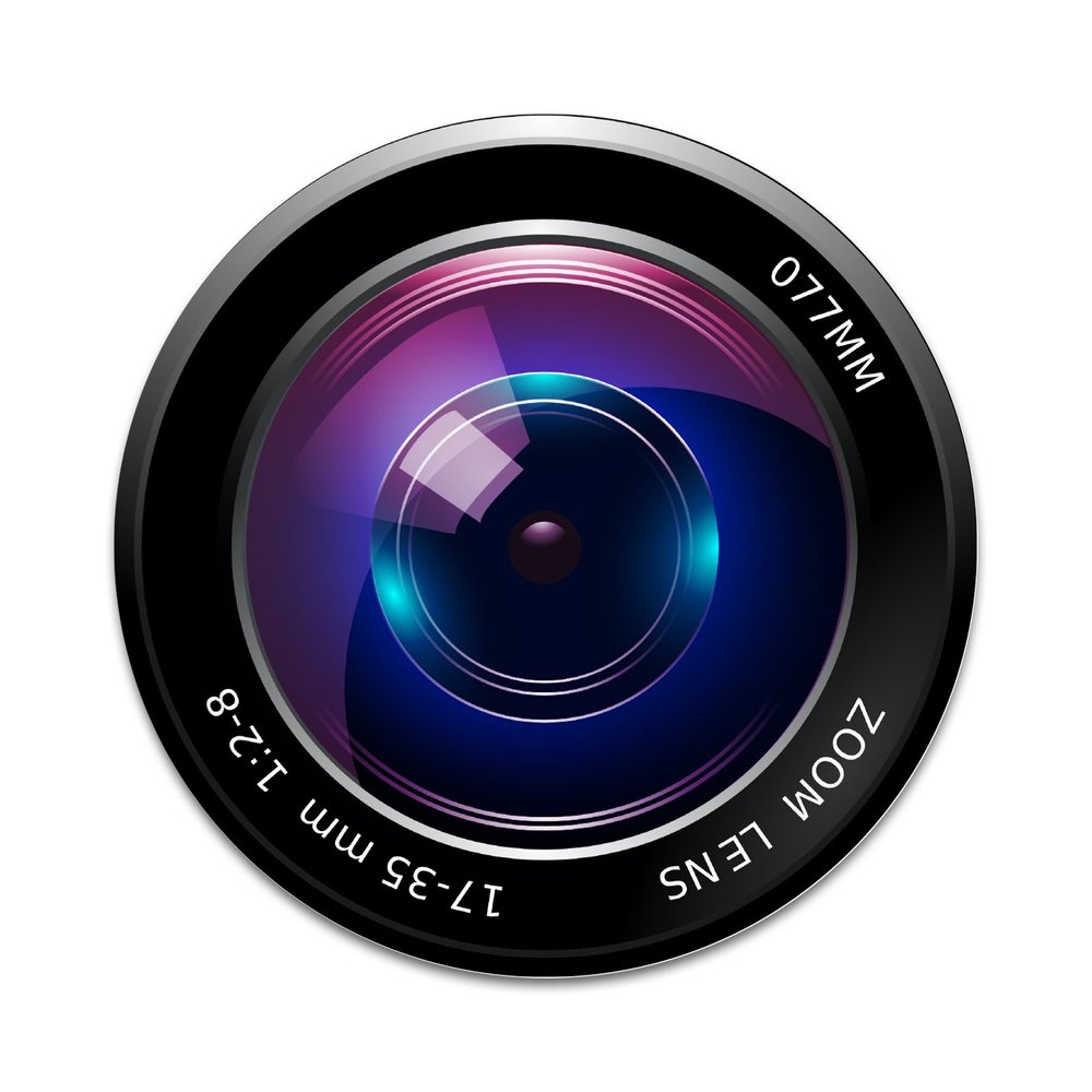 2X Sticker Set - Camera Lens - for Phone Grip Stent Cell Phones Tablets (Stickers Only)