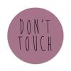 2X Sticker Set - Don't Touch Funny - for Phone Grip Stent Cell Phones Tablets (Stickers Only) view 1