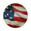 2X Sticker Set - Waving American USA Flag - for Phone Grip Stent Cell Phones Tablets (Stickers Only) view 1