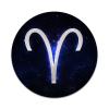 2X Sticker Set - Aries Galaxy Zodiac Symbol - for Phone Grip Stent Cell Phones Tablets (Stickers Only) view 1