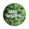 2X Sticker Set - Stay Organic Pot Leaves - for Phone Grip Stent Cell Phones Tablets (Stickers Only) view 1