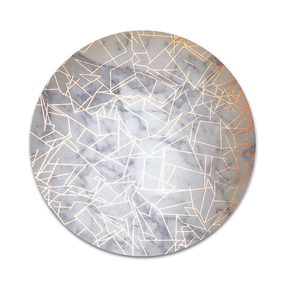 2X Sticker Set - Geometric Marble - for Phone Grip Stent Cell Phones Tablets (Stickers Only)