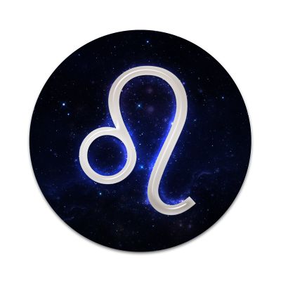 2X Sticker Set - Leo Galaxy Zodiac Symbol - for Phone Grip Stent Cell Phones Tablets (Stickers Only)