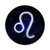 2X Sticker Set - Leo Galaxy Zodiac Symbol - for Phone Grip Stent Cell Phones Tablets (Stickers Only) view 1