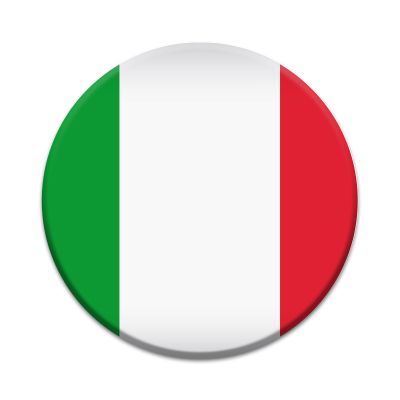 2X Sticker Set - Italian Flag - for Phone Grip Stent Cell Phones Tablets (Stickers Only)