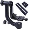 Movo GH700 MKII Professional Gimbal DSLR Tripod Head with Long and Short Arca-Swiss Quick-Release Plates - for Outdoor Bird/Wildlife Photography view 1