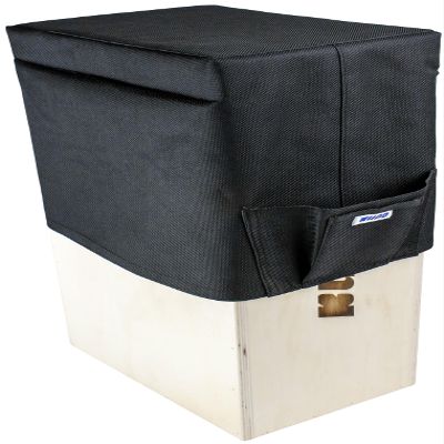 Kupo Apple Box Seat Cushion Vertical with 2" Foam Padding and 1000D Textured Nylon Cover for Full Size Apple Boxes (KG090611)