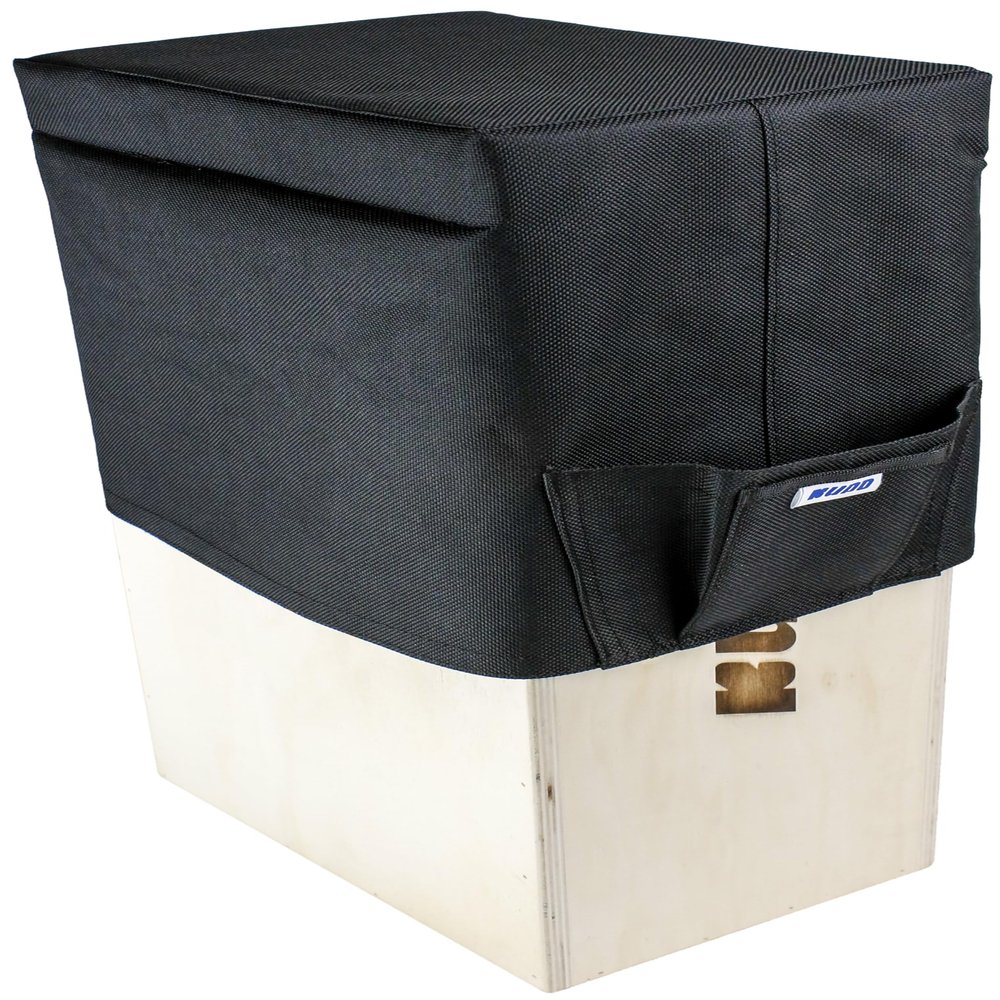 Kupo Apple Box Seat Cushion Vertical with 2" Foam Padding and 1000D Textured Nylon Cover for Full Size Apple Boxes (KG090611)