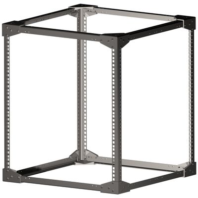 13" Deep Steel Server Rack Kit (Industry Standard 19" Width) 3/8" Square Holes