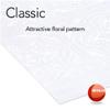 RESILIA Premium Floor Protector for Hardwood Floors  Easy-to-Clean, Heavy Duty Plastic Vinyl, Clear Mediterranean, 27 Inches x 25 Feet, for Hallway, Living or Dining Room Use, Made in The USA view 2