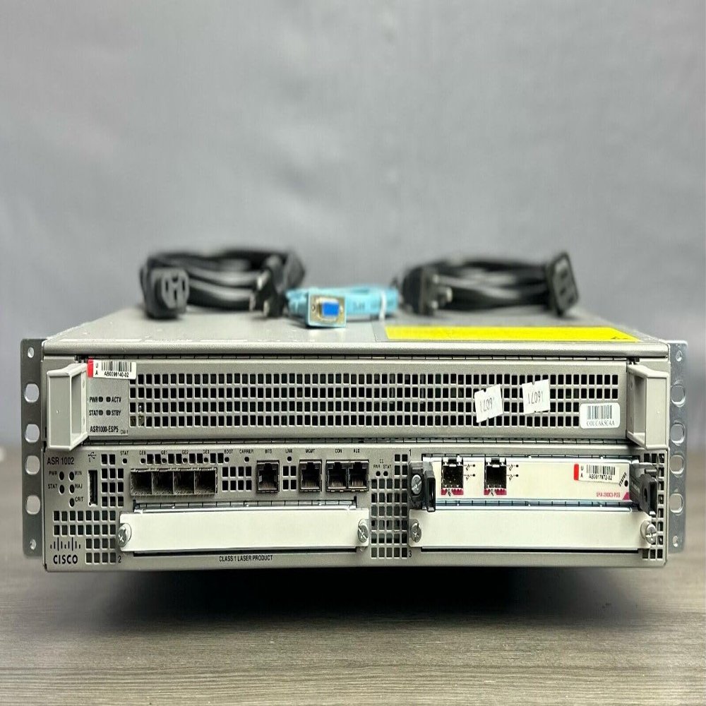 Cisco ASR1002-5G-HA/K9 ASR 1002 Router HA Bundle (Renewed)