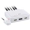 InLine 63613I KVM Switch 2-Way DisplayPort 1.2 4K USB with Audio Integrated Cable view 1