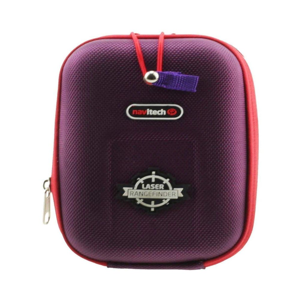Navitech Purple EVA Rangefinder Hard Case/Cover with Carabiner Clip Compatible With Shotsaver Golf GPS Rangefinder/Shotsaver Laser Range Finder