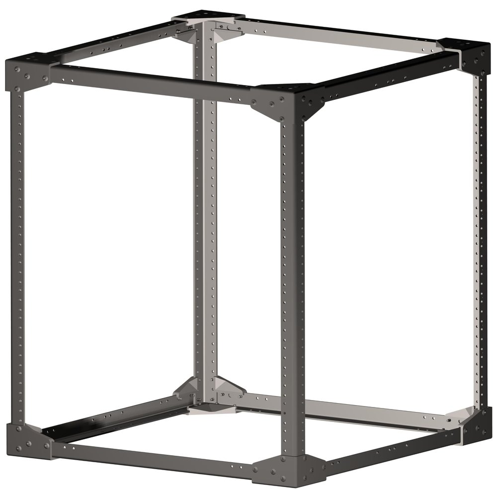 13" Deep Steel Server Rack Kit (Industry Standard 19" Width) 10-32 Tapped Screw Holes