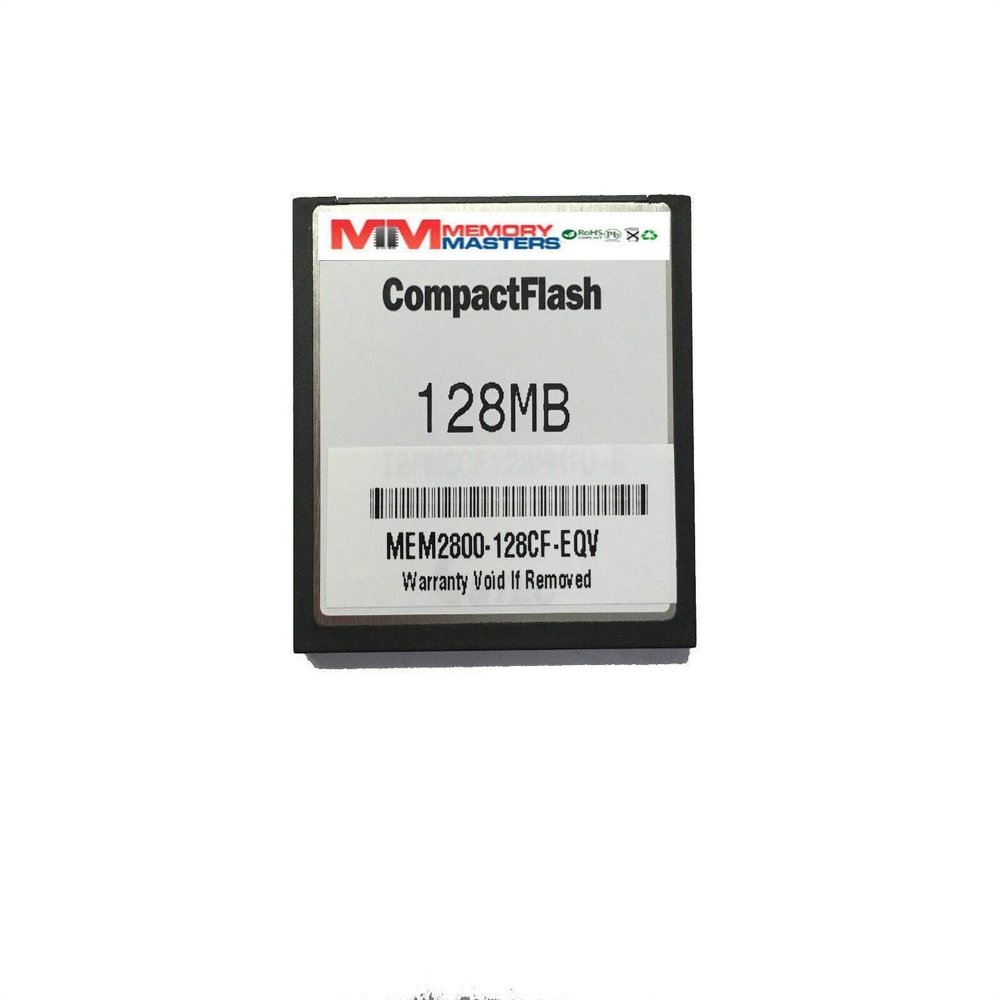 128MB Compact Flash Memory for Cisco 2800 2801 2811 2821 2851 Series Router. Equivalent to Cisco MEM2800-128CF= (MemoryMasters)