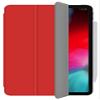 Nakedcellphone Case for iPad Pro 12.9, RED Folding Folio [Viewing Stand] Premium Protective Smart Magnetic Slim Cover with [AUTO Sleep/Wake] for Apple iPad Pro 12.9" (2018) A1876, A1895, A1983 view 1