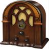 Crosley CR31D-WA Companion Retro AM/FM Radio, Vintage Bluetooth Speaker, Wireless Music Streaming for Home, Walnut view 2