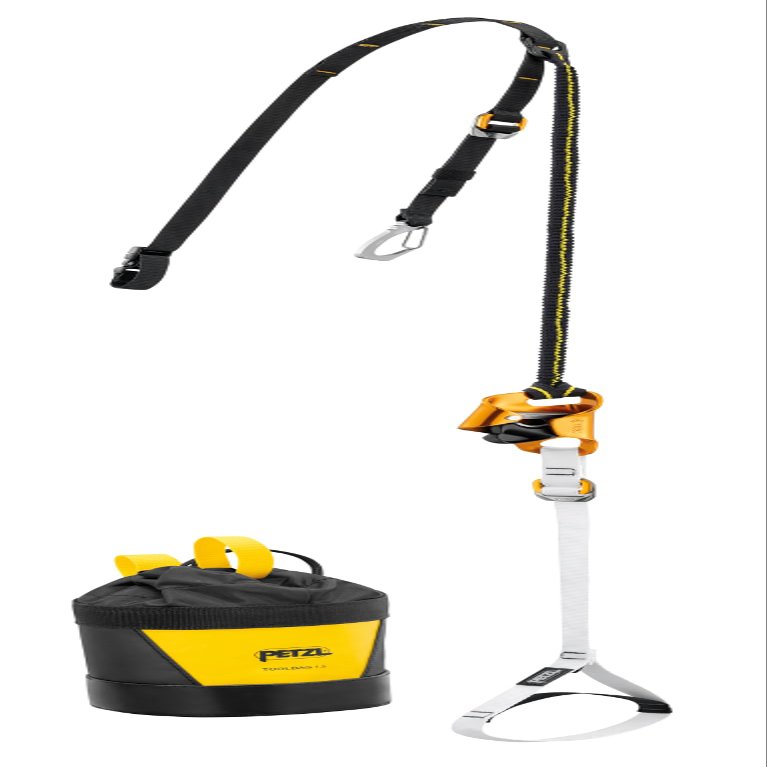 PETZL - Knee Ascent System W/Croll L, Lower Strap: Loop