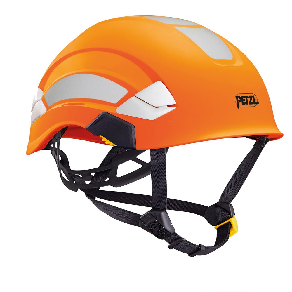 Petzl Vertex Industrial Safety Helmet (ANSI Z89.1 Type I Class E) - Hi-Viz Orange (Reflective)